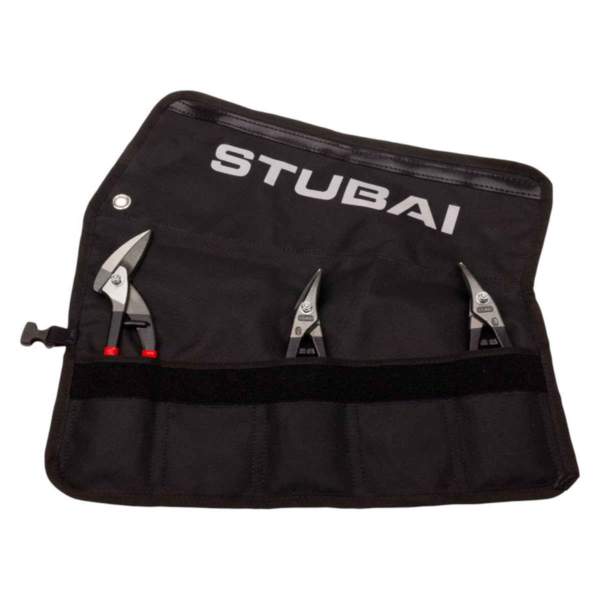STUBAI - S2739 Mini-Scheren-Set in Rolltasche, 3-tlg.