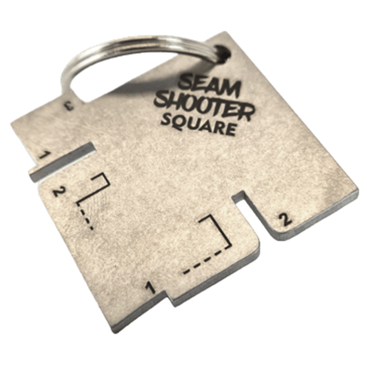 Seam Shooter Rechteck Schlüsselanhänger