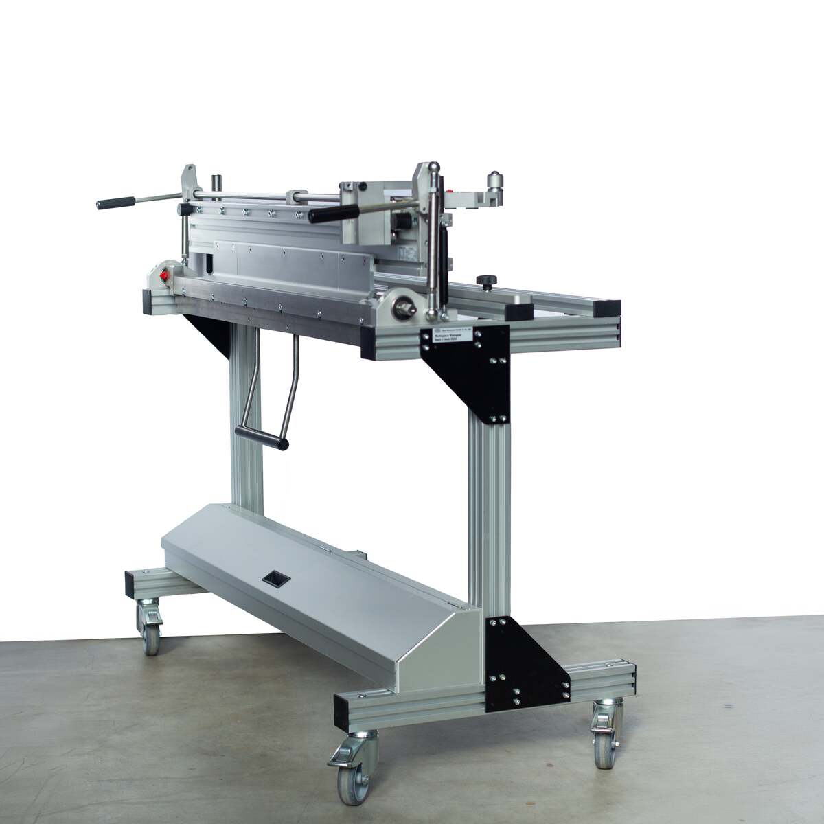 Bender PRO Segment Abkantbank – Mobil mit Untergestell, Zubehör & Zubehörkasten