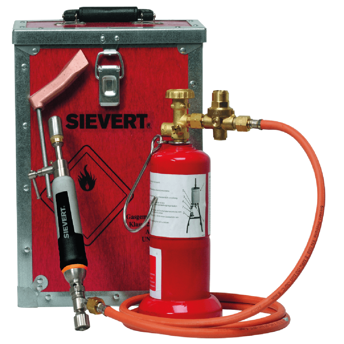 Sievert PRO 95 Titanium Weichlötgarnitur Set mit Koffer 756064