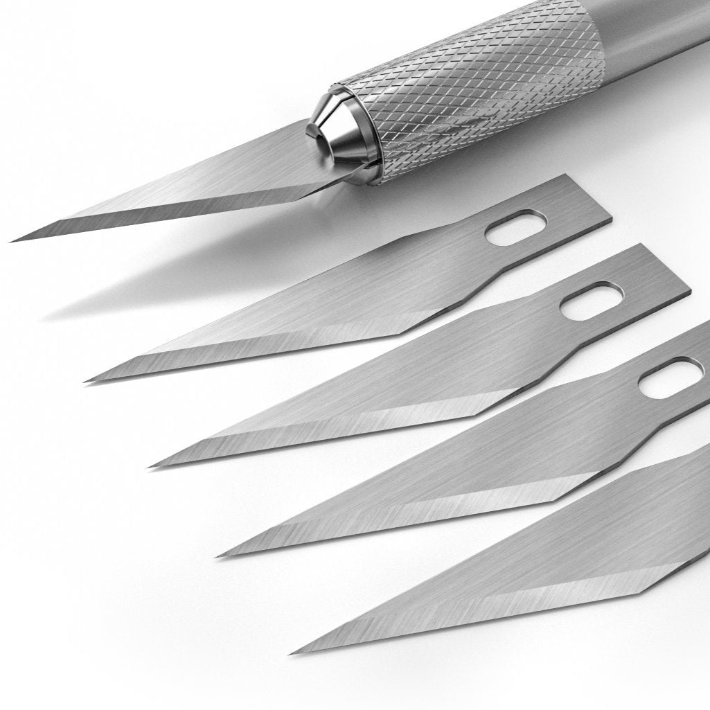 Skalpell & Hobbyknife mit 20 Ersatzklingen