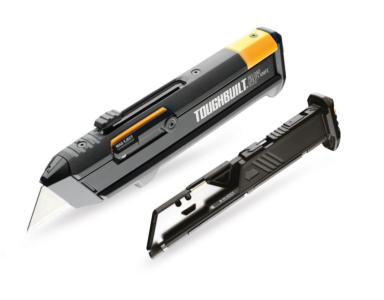 TOUGHBUILT - Cuttermesser mit Klingenmagazin | Reload Utility Knife