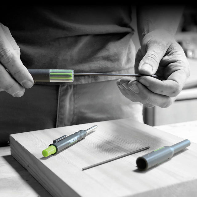 Tracer Tieflochmarker Bleistift – Präzises Markieren an schwer zugänglichen Stellen