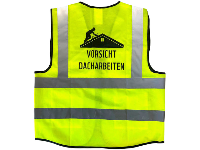 Warnweste 'VORSICHT DACHARBEITEN'