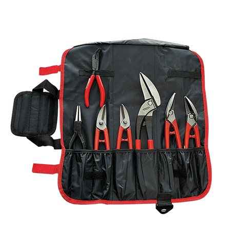 Werkzeugset in Rolltasche mit Werkzeug Holster