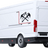 Dach PRO Zunft 'Aufkleber' inkl. Folierungs - Werkzeug Set