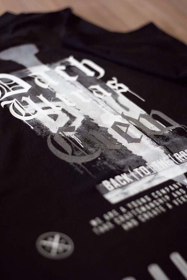 'Dach Ultras Crew' - T-Shirt black, oversized