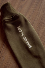 'DACH ULTRAS' - CUT ZIPPER GREEN