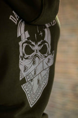 'DACH ULTRAS' - CUT ZIPPER GREEN