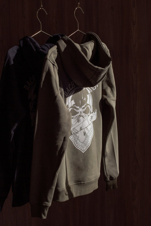 'DACH ULTRAS' - CUT ZIPPER GREEN