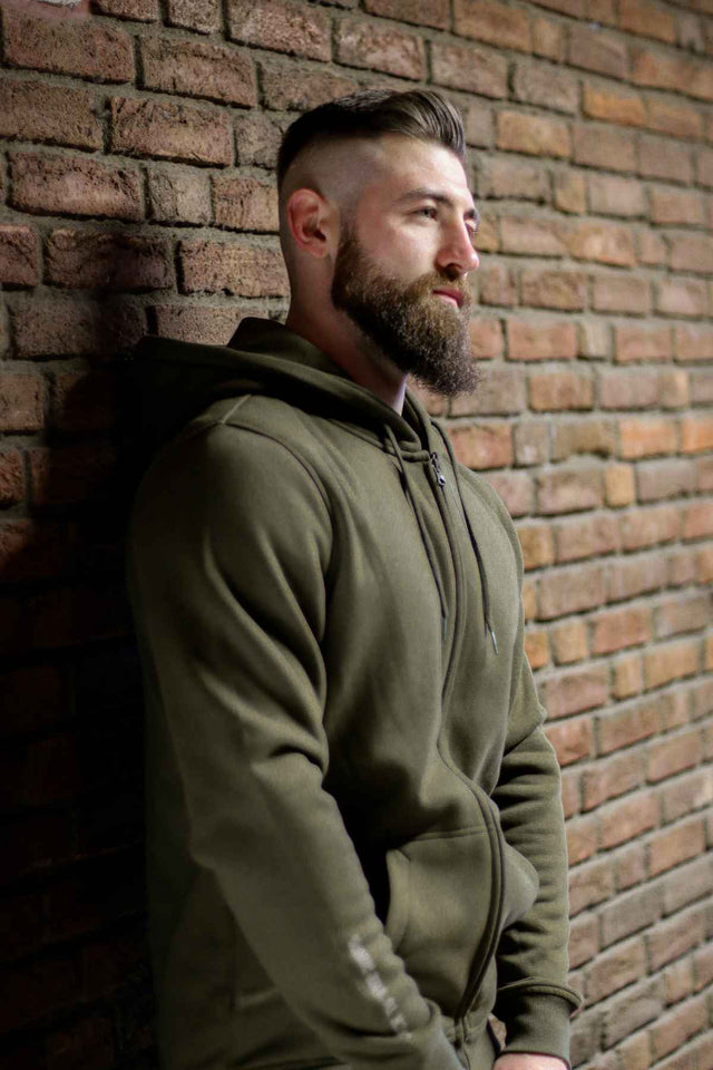 'DACH ULTRAS' - CUT ZIPPER GREEN  Dach PRO   