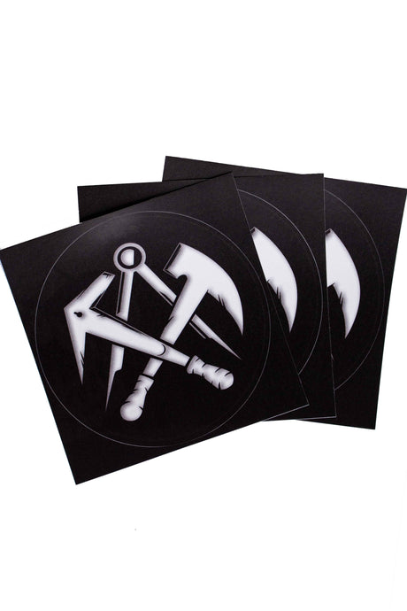 'DACHDECKER STICKER-SET'