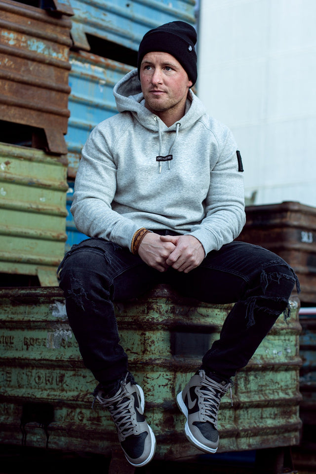 Der 'GREY CHANGER' Hoodie  Dach PRO   