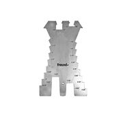 Freund - ANREISSSCHABLONE, GERADE FRORM, INCH  freund   