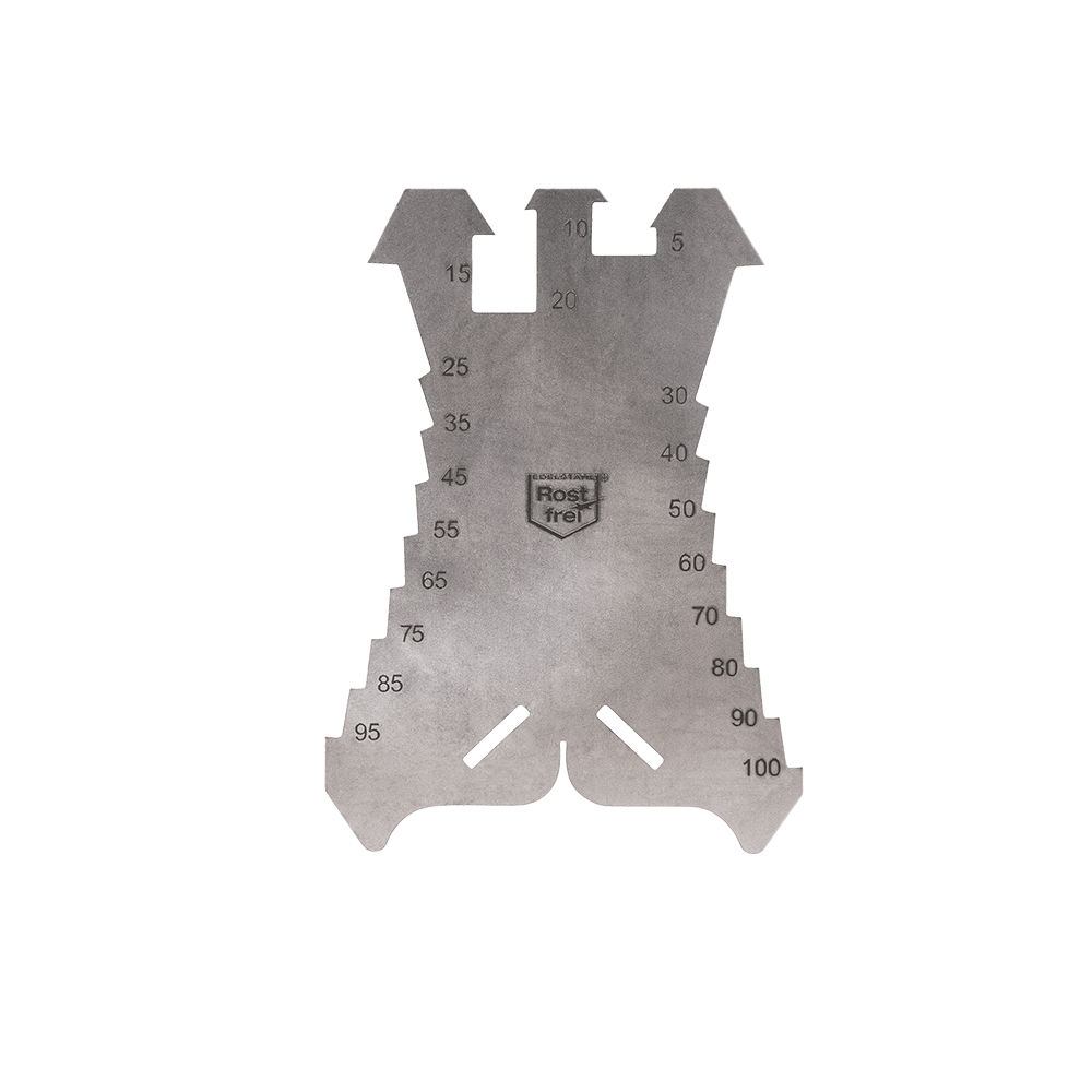 Freund - ANREISSSCHABLONE, GESCHWUNGENE FORM, METRISCH  freund   