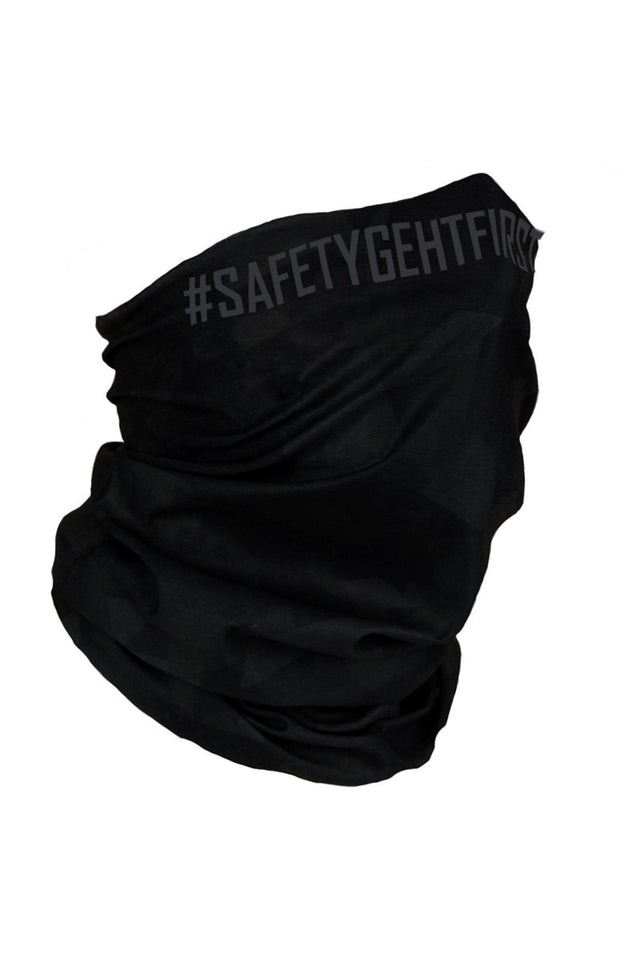 '#SAFETYGEHTFIRST' Camou-Schlauchtuch Kopfbedeckung Dach PRO   