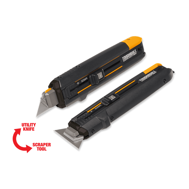 Toughbuilt - Arbeitsmesser mit Schaber, 5 Klingen