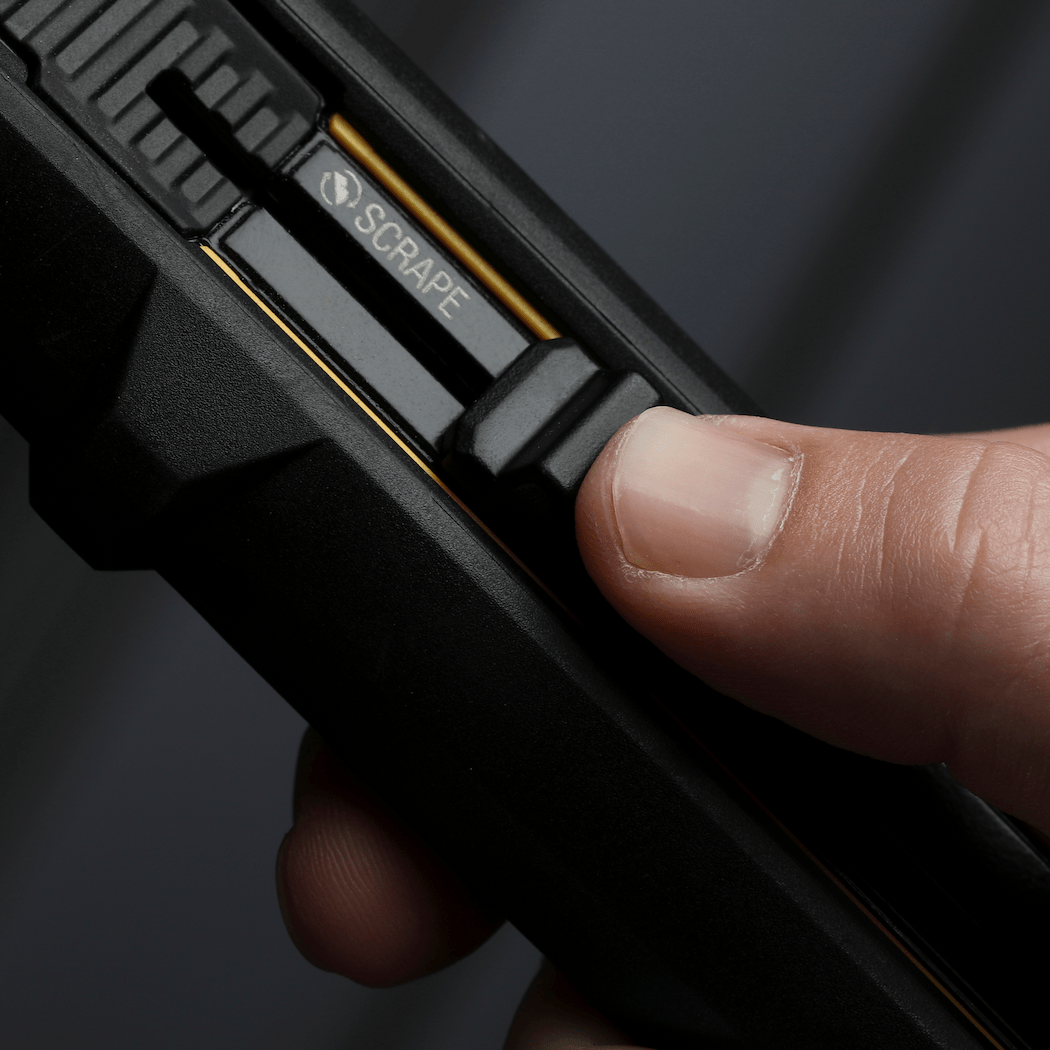 Toughbuilt - Arbeitsmesser mit Schaber, 5 Klingen