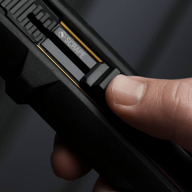 Toughbuilt - Arbeitsmesser mit Schaber, 5 Klingen