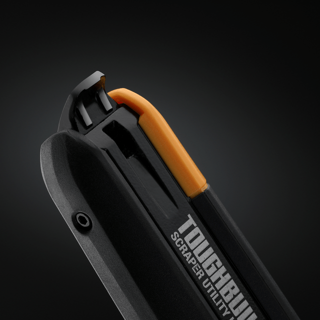 Toughbuilt - Arbeitsmesser mit Schaber, 5 Klingen