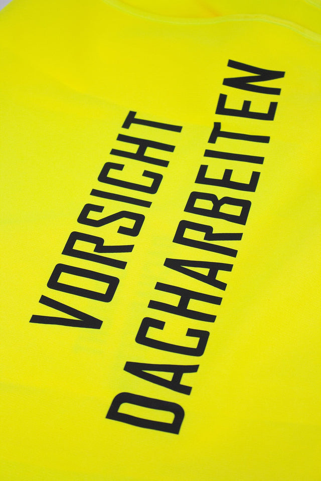 Warnweste 'VORSICHT DACHARBEITEN'