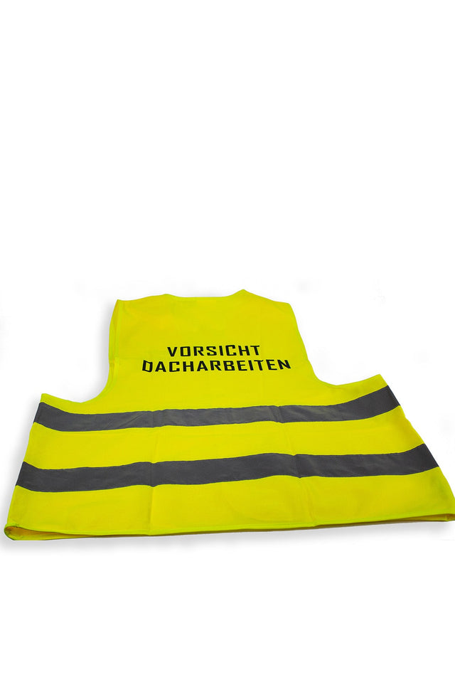 Warnweste 'VORSICHT DACHARBEITEN'